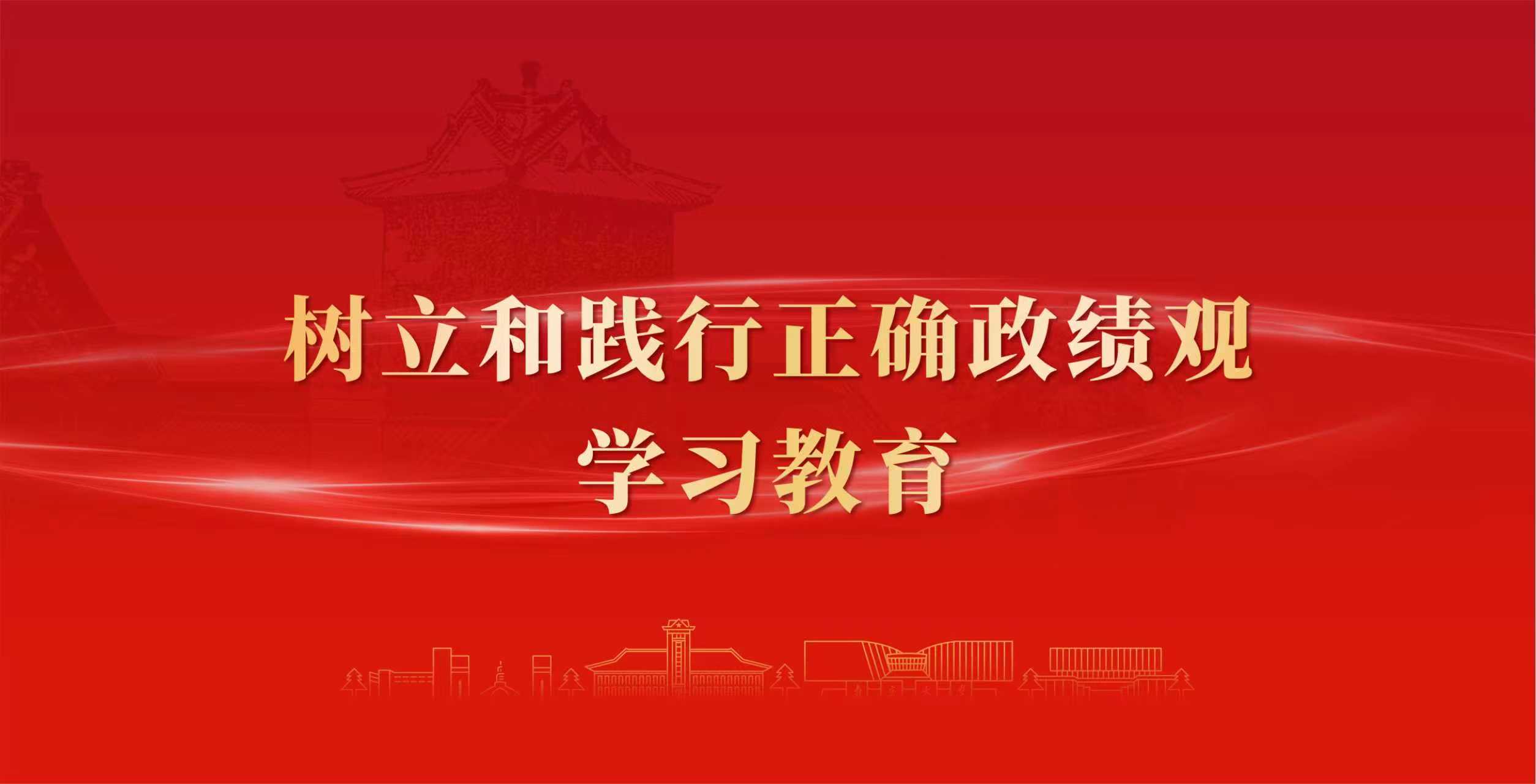 正确政绩观学习教育